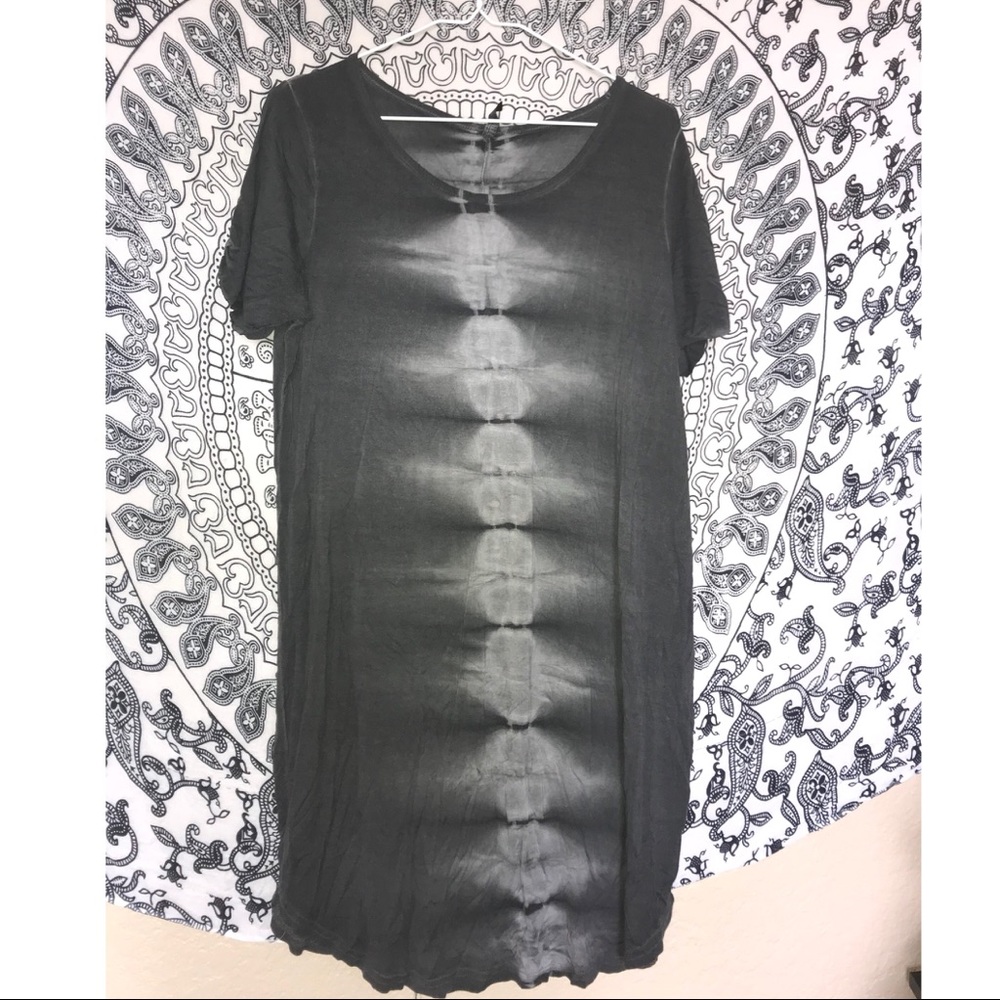Grey T Shirt Dress